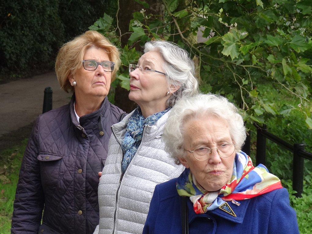  Uistapje 2017, rondleiding in de natuur en uitleg van de natuur. 